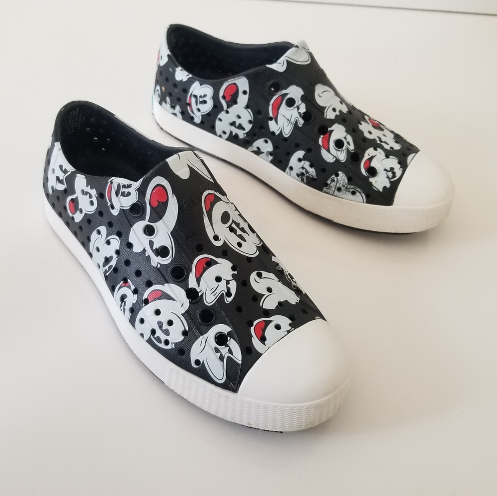 Native Shoes Jefferson Disney Mickey Mouse Kids Sneaker Size 3